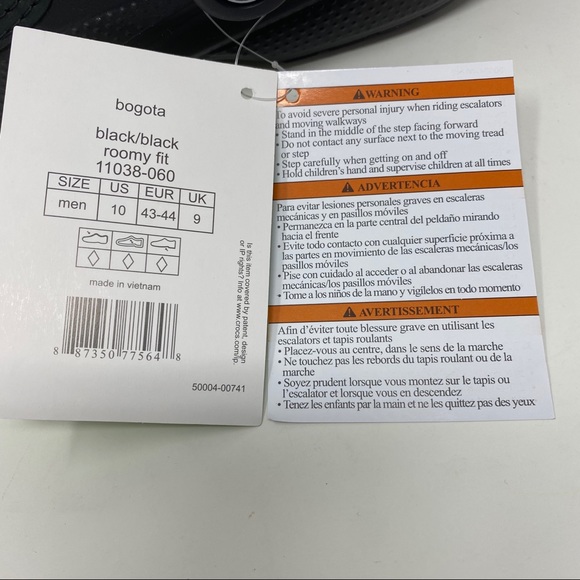 CROCS Men’s Bogota Lightweight Slip On Clogs Shoes - Picture 9 of 9